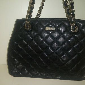 Kate Spade Quilted Black leather Purse